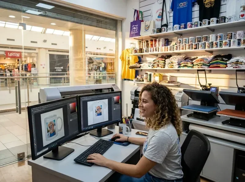 עובדים בחנות ירקות מובילה